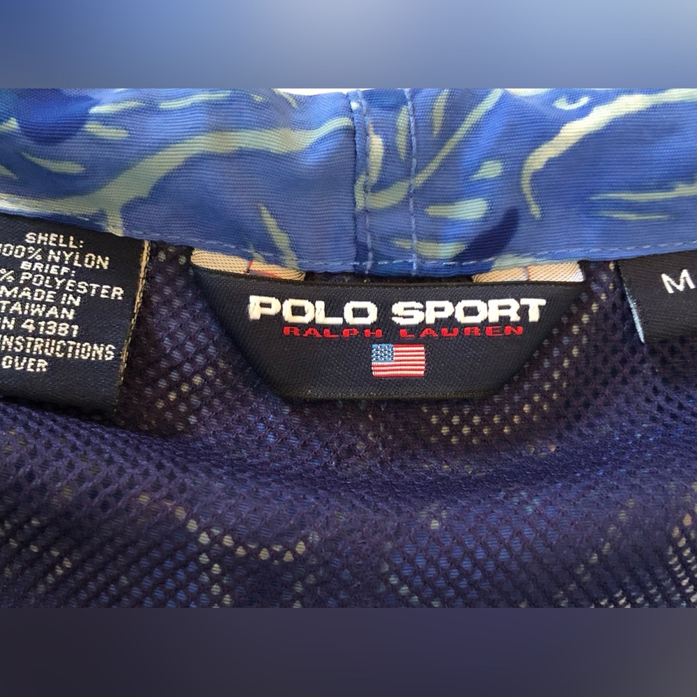 Polo Ralph Lauren Blue Floral Swim Sorts - Picture 6 of 12